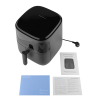 Аэрогриль MTR AT-300W, 6л, черный