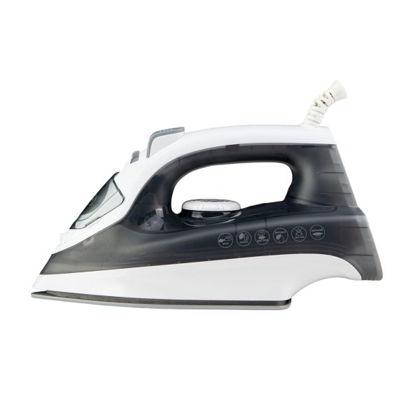 Утюг FI-SW308, 2200 Вт, черно-белый