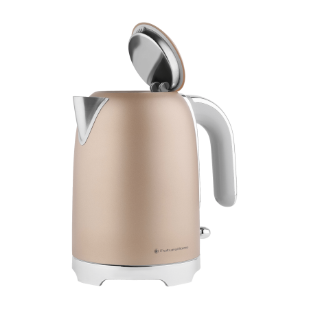 Электрический чайник MTR KM-400BR, ретро, коричневый