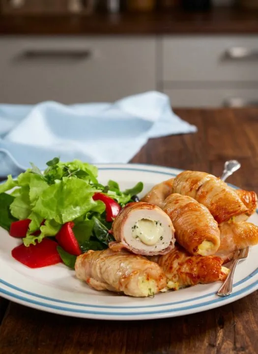Куриные рулетики с сыром