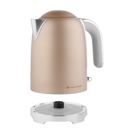 Электрический чайник MTR KM-400BR, ретро, коричневый