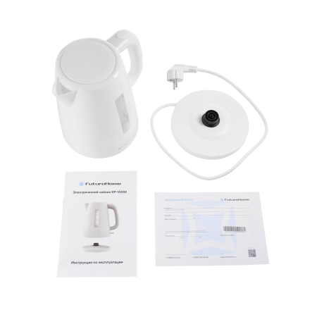 Электрический чайник MTR KP-100W, белый