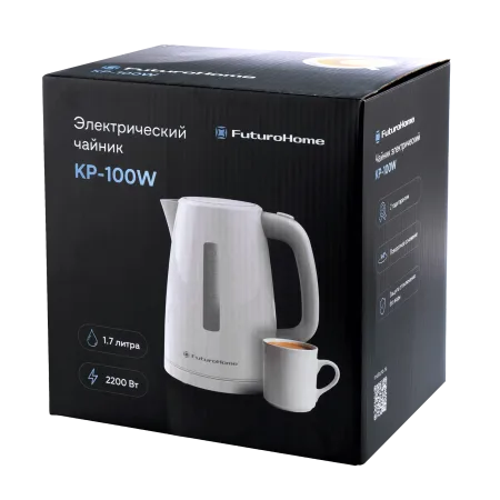 Электрический чайник MTR KP-100W, белый