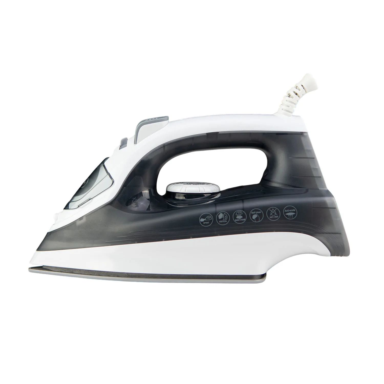 Утюг FI-SW308, 2200 Вт, черно-белый