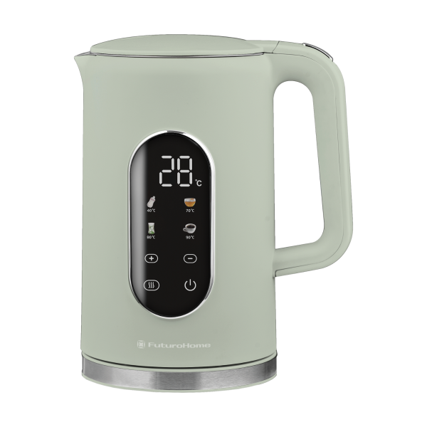 Электрический чайник MTR KP-8001OD, двойные стенки, оливковый