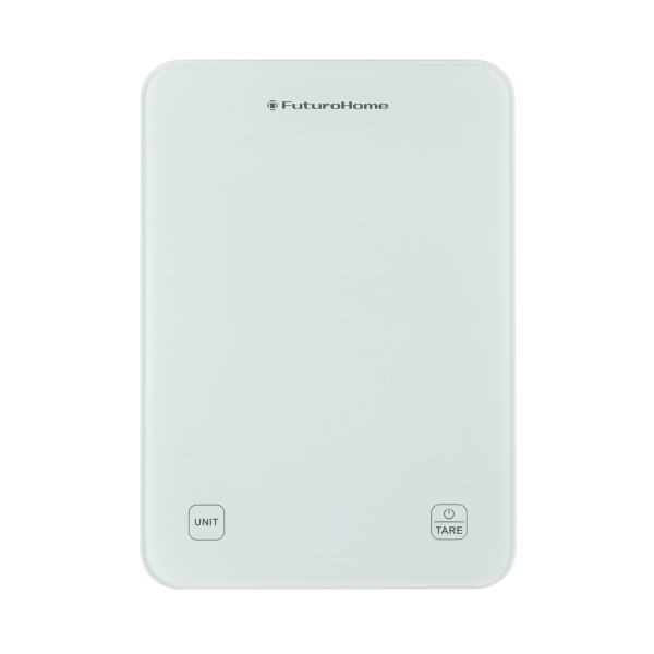 Весы кухонные SK-100W, стекло, белый