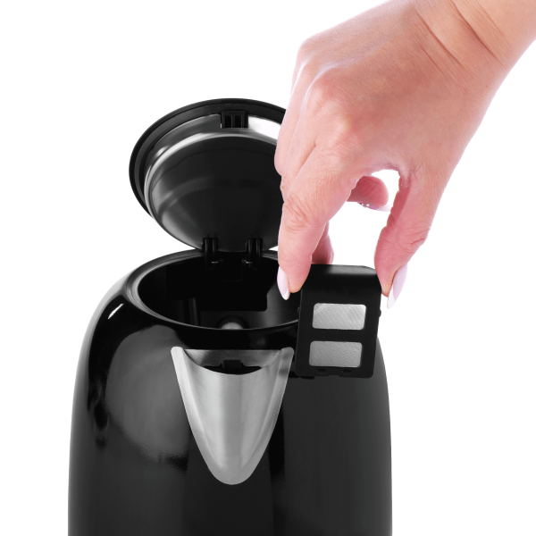 Электрический чайник MTR KM-400B, ретро, черный