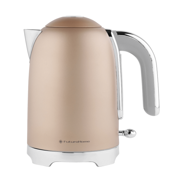 Электрический чайник MTR KM-400BR, ретро, коричневый