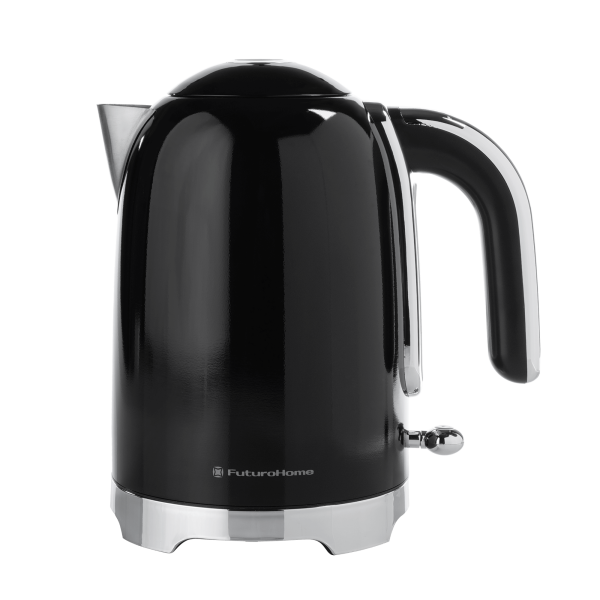 Электрический чайник MTR KM-400B, ретро, черный