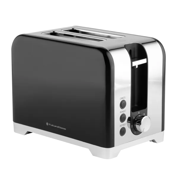 Тостер MTR FT-80B, 7 степеней прожарки, черный